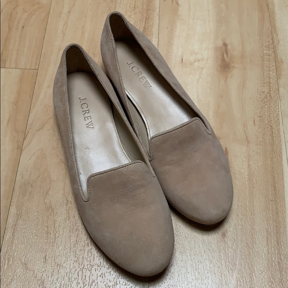 Suede JCrew flats